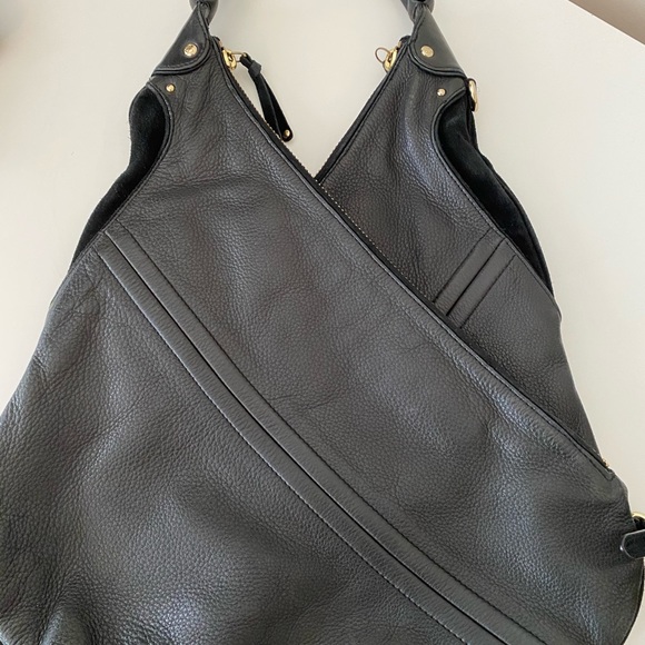 Botkier Double sided Black Leather Bag - Picture 3 of 7